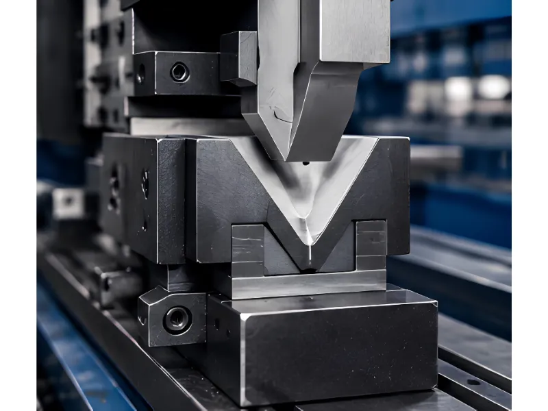 Press brake tooling load limits for safe bending tonnage