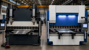 Hydraulic vs electric press brake comparison for sheet metal bending
