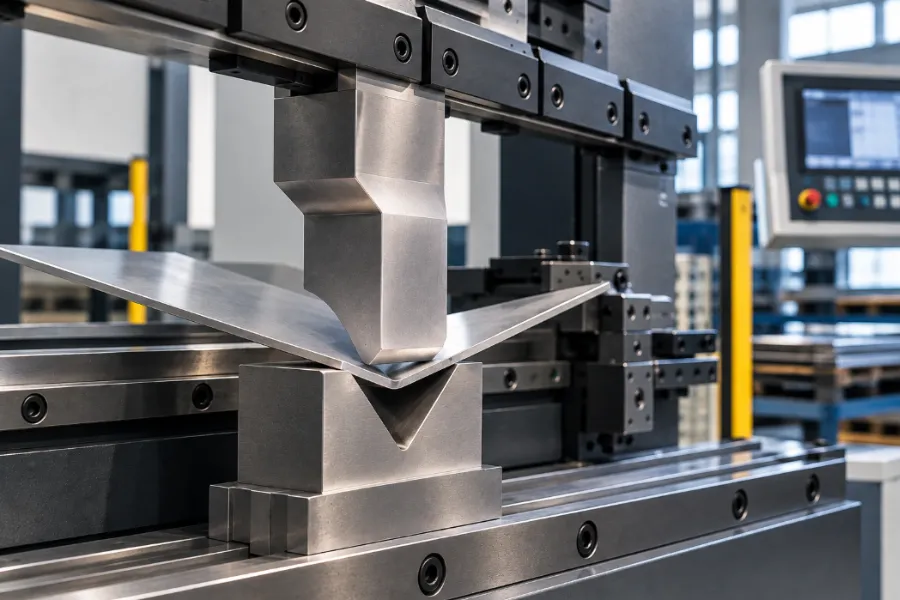 Press brake bending force and tooling load capacity
